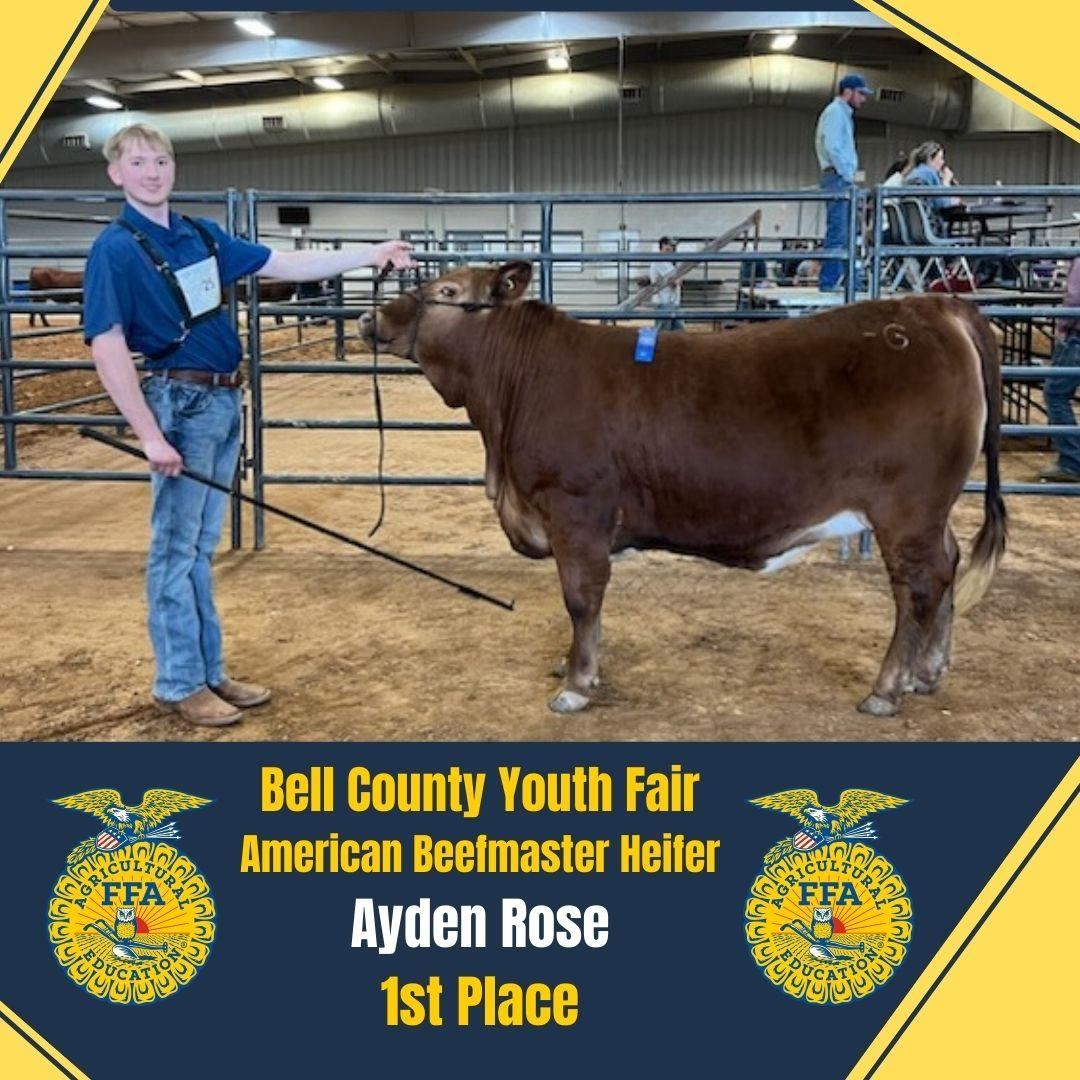 Ayden Rose 1st Place
